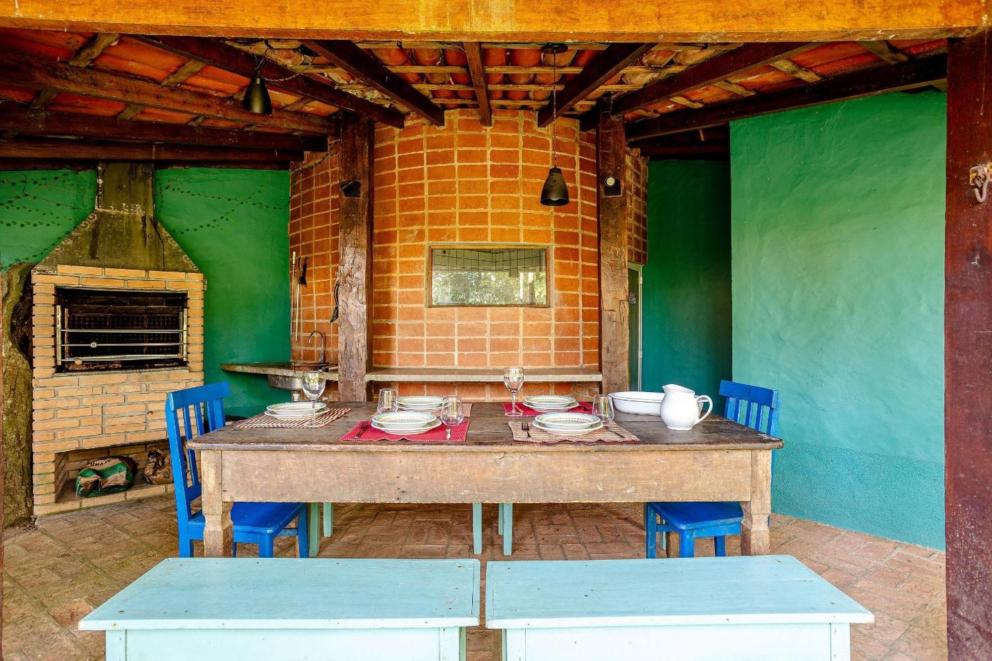 Casa Dos Passaros Na Areia A 20M Da Praia Da Baleia Com 3 Suites E 1 Dorm, Com Ar Condicionado, Wifi, Smart Tv, Cozinha Completa E Churrasqueira Сан-Себастьян Экстерьер фото