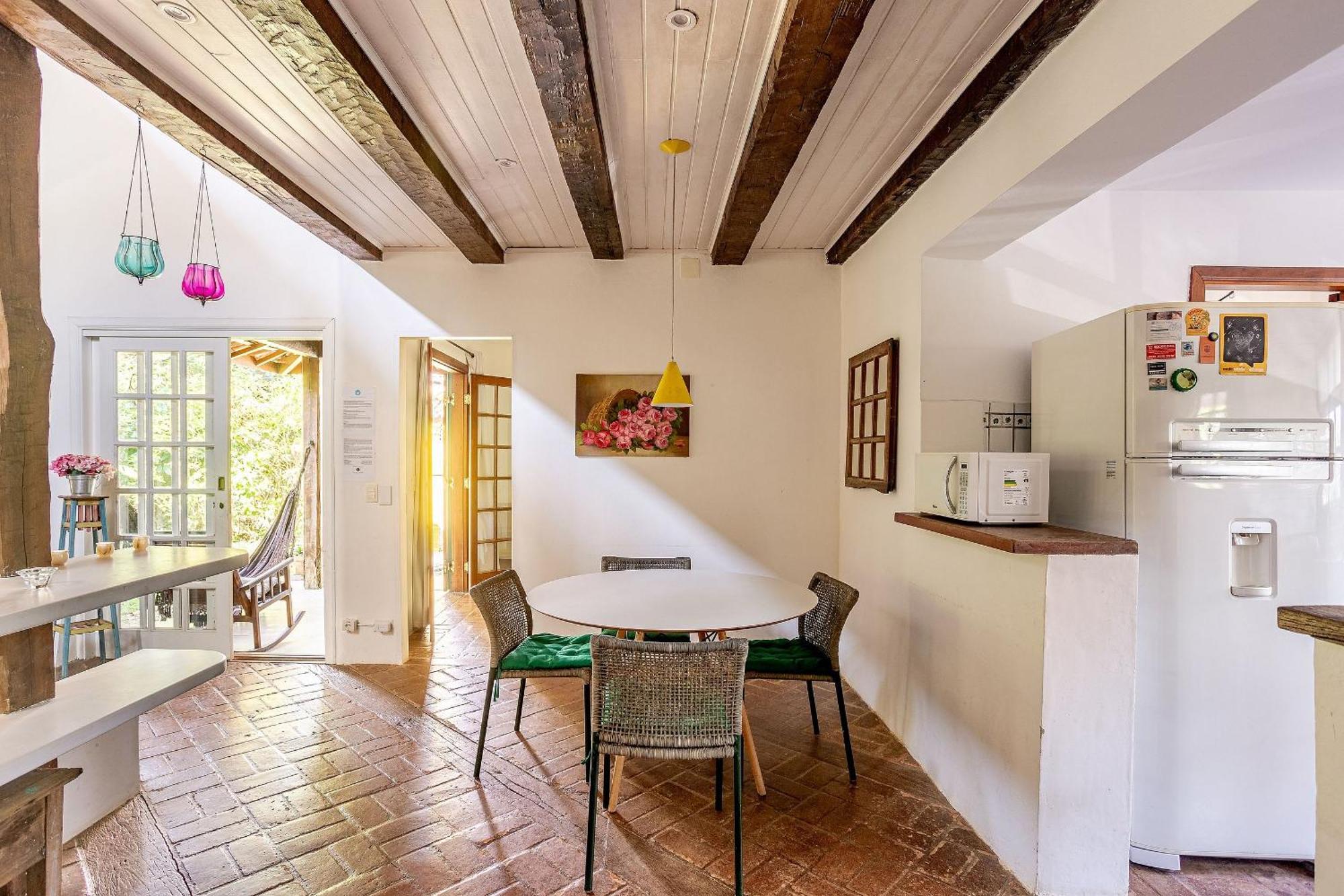 Casa Dos Passaros Na Areia A 20M Da Praia Da Baleia Com 3 Suites E 1 Dorm, Com Ar Condicionado, Wifi, Smart Tv, Cozinha Completa E Churrasqueira Сан-Себастьян Экстерьер фото