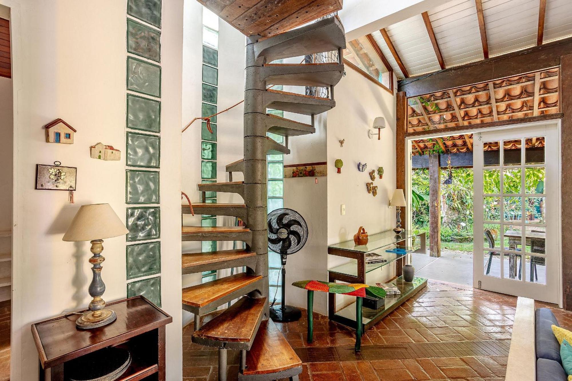 Casa Dos Passaros Na Areia A 20M Da Praia Da Baleia Com 3 Suites E 1 Dorm, Com Ar Condicionado, Wifi, Smart Tv, Cozinha Completa E Churrasqueira Сан-Себастьян Экстерьер фото