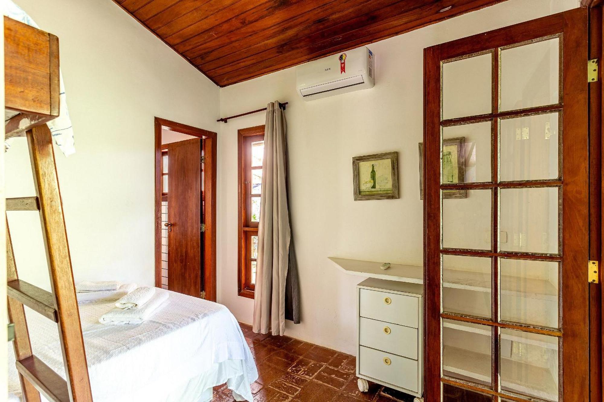 Casa Dos Passaros Na Areia A 20M Da Praia Da Baleia Com 3 Suites E 1 Dorm, Com Ar Condicionado, Wifi, Smart Tv, Cozinha Completa E Churrasqueira Сан-Себастьян Экстерьер фото