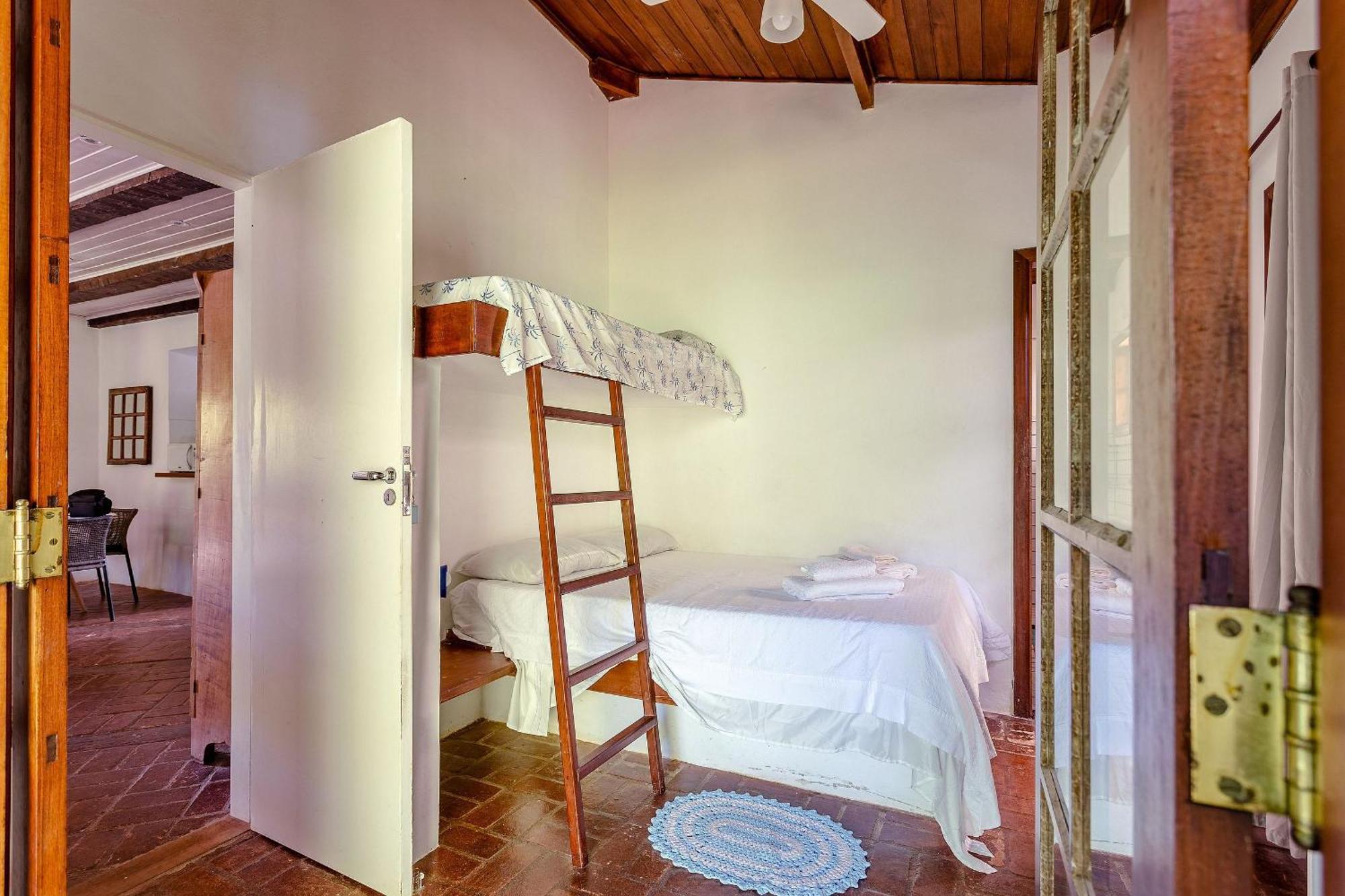 Casa Dos Passaros Na Areia A 20M Da Praia Da Baleia Com 3 Suites E 1 Dorm, Com Ar Condicionado, Wifi, Smart Tv, Cozinha Completa E Churrasqueira Сан-Себастьян Экстерьер фото