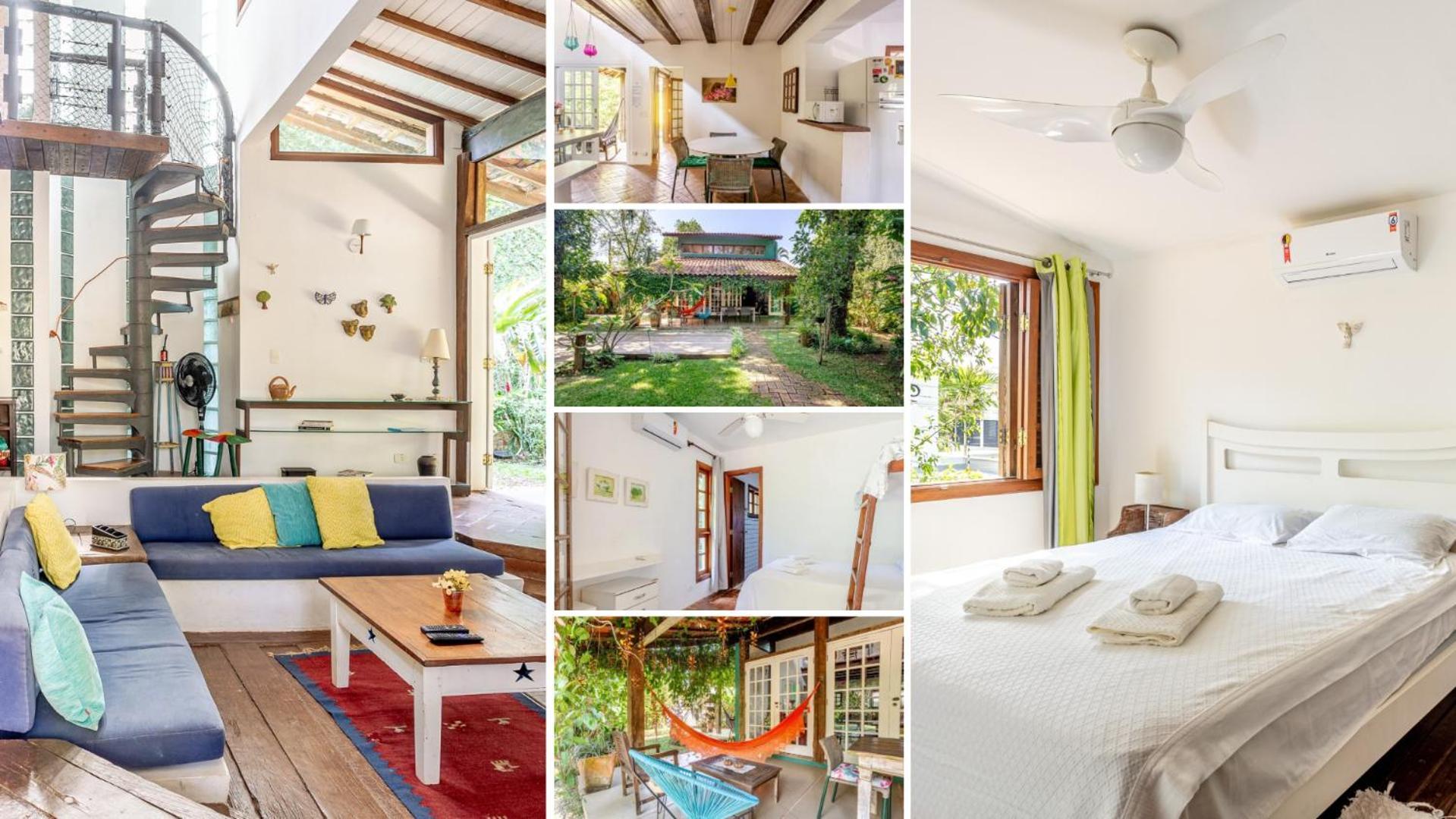 Casa Dos Passaros Na Areia A 20M Da Praia Da Baleia Com 3 Suites E 1 Dorm, Com Ar Condicionado, Wifi, Smart Tv, Cozinha Completa E Churrasqueira Сан-Себастьян Экстерьер фото